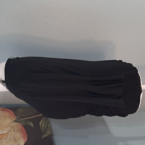 Boohoo Clasp front Belle Sleeve Ruched Blouse - Picture 6 of 6